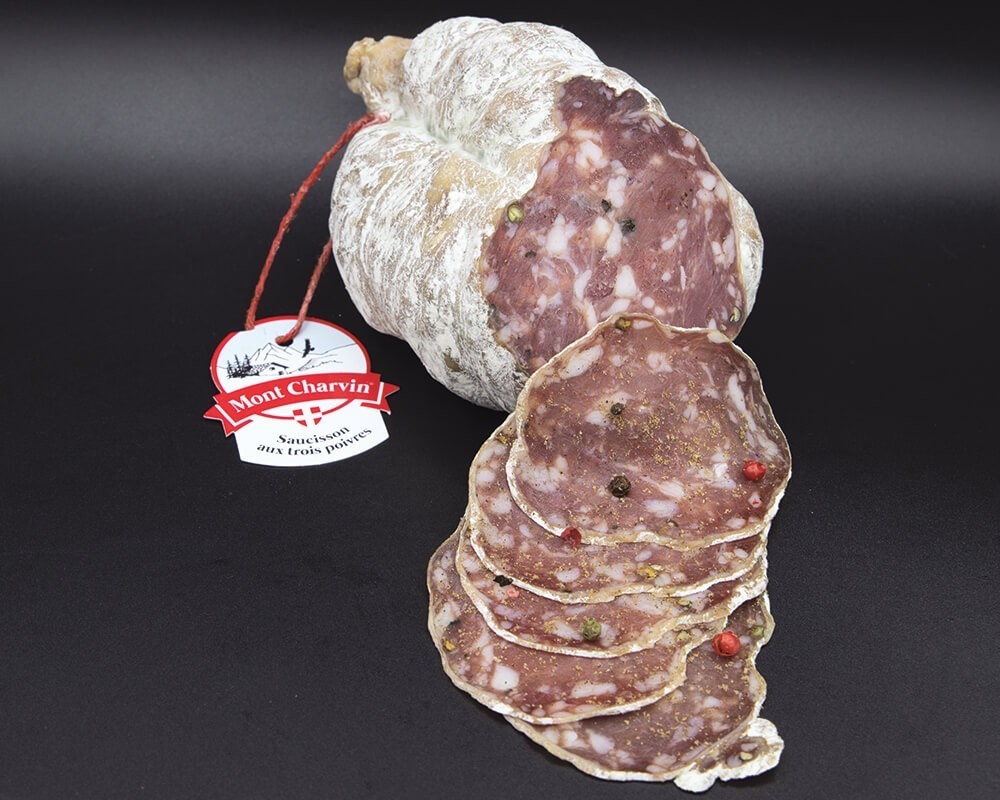 SAUCISSON AUX 3 POIVRES