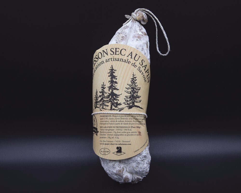 SAUCISSON SEC AU SAPIN