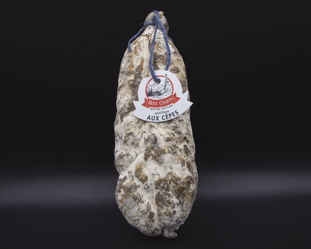 SAUCISSON SEC AUX CÈPES