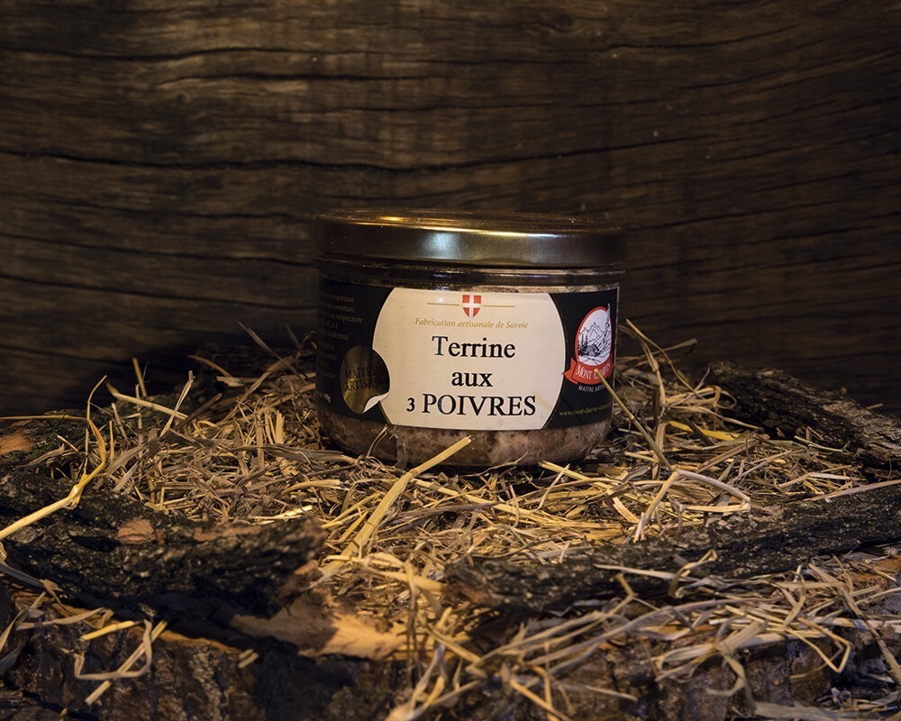 TERRINE AUX 3 POIVRES